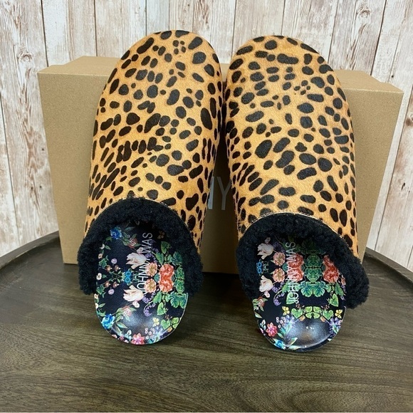 Johnny Was Cheetah Print Mule Size 6 Women - Picture 2 of 12